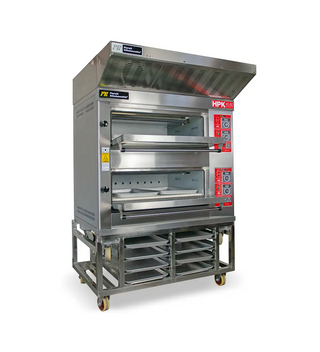 KIT HORNO DE PISO HPK-2 4060 NEW + RACK Y CAMPANA