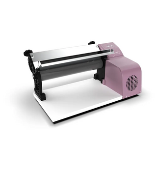 SOBADORA ANTIADHERENTE FONDANT 370MM LAVANDA CON CORTAPASTA AND