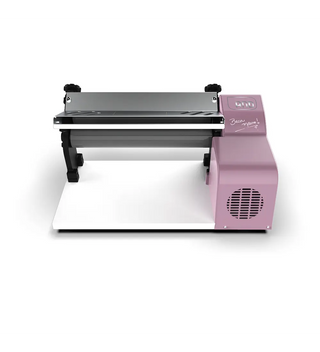 SOBADORA ANTIADHERENTE FONDANT 370MM LAVANDA CON CORTAPASTA AND