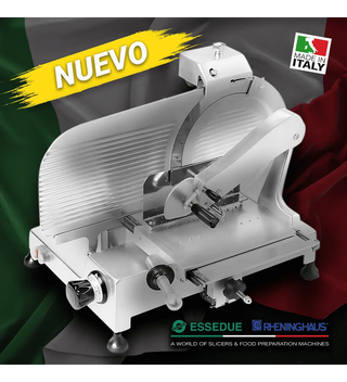 CORTAFIAMBRE VERTICAL CHARCUTERIA PROFESIONAL Ø350 C/ENGRANAJE