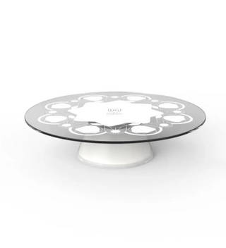 BASE GIRATORIA MANUAL BAILARINA DE REPOSTERIA BLANCA AND