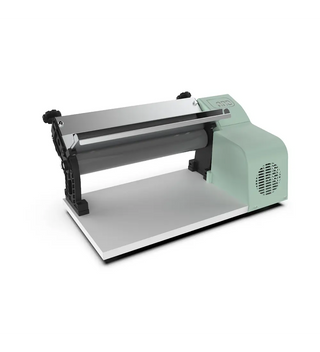 SOBADORA ANTIADHERENTE FONDANT 370MM VERDE GLACE CON CORTAPASTA AND