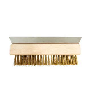 CEPILLO DE BRONCE CON RASPADOR 90