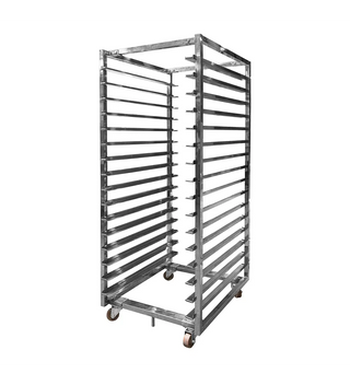 CARRO BANDEJERO SIN BANDEJAS ACERO INOX. 5868