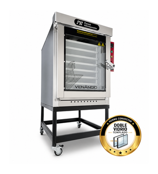 HORNO CONVECTOR A GAS FLATLINE 8 BANDEJAS