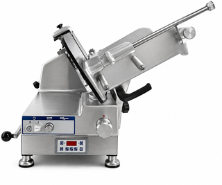 CORTAFIAMBRE GRAVITATORIA AUTOMATICA PROFESIONAL Ø300 C/ENGRANAJE Y QUANTANIUM®