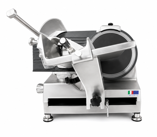 CORTAFIAMBRE GRAVITATORIA AUTOMATICA PROFESIONAL Ø300 C/ENGRANAJE Y QUANTANIUM®