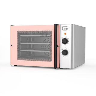 HORNO ELÉCTRICO TURBO 4 BANDEJAS ROSADO 220V AND