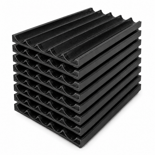 PACK 10 BANDEJAS BAGUETTE ALUSTEEL 40x60 cm C/ANTIADHERENTE