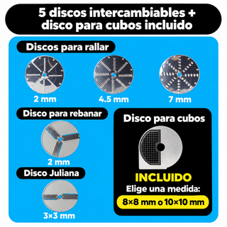 PROCESADOR DE VEGETALES C 750W
